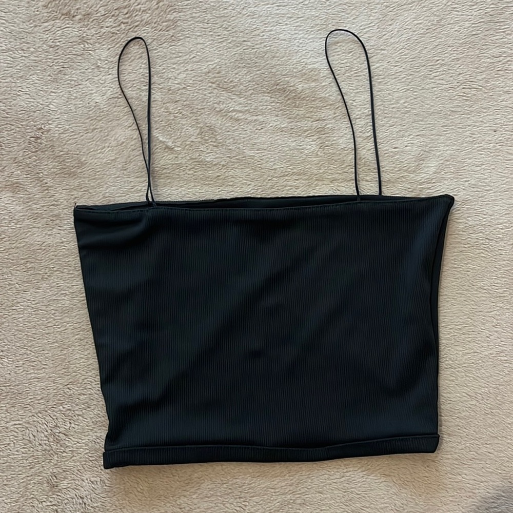 Black Crop Top